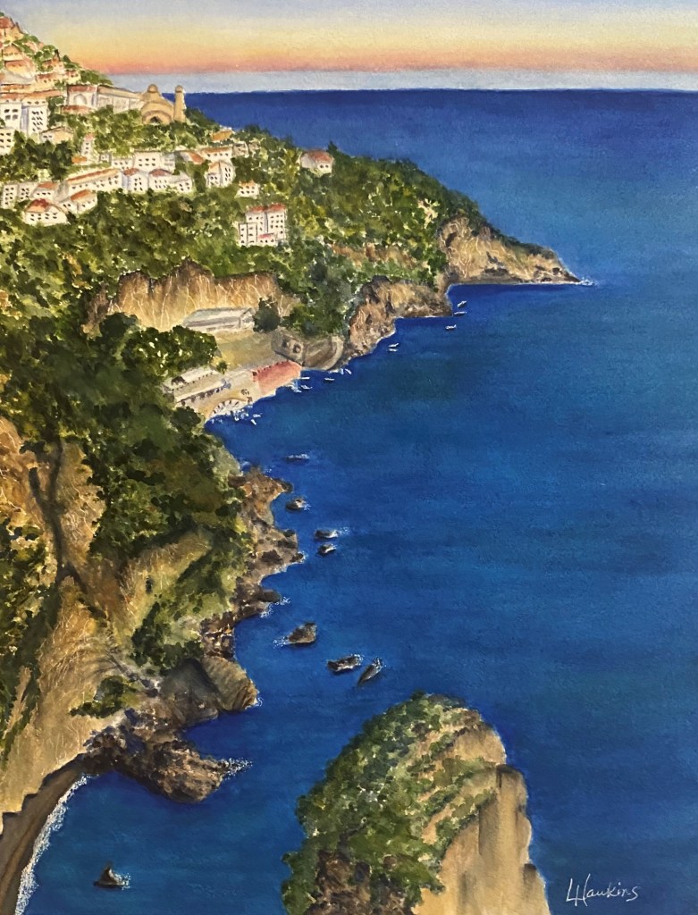 Almafi Coast
(11x14 - commission)